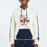 White Basket Hoody