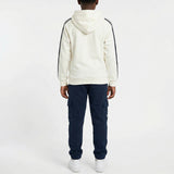 White Basket Hoody