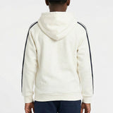 White Basket Hoody