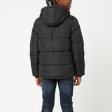 BLACK PADDED JACKET
