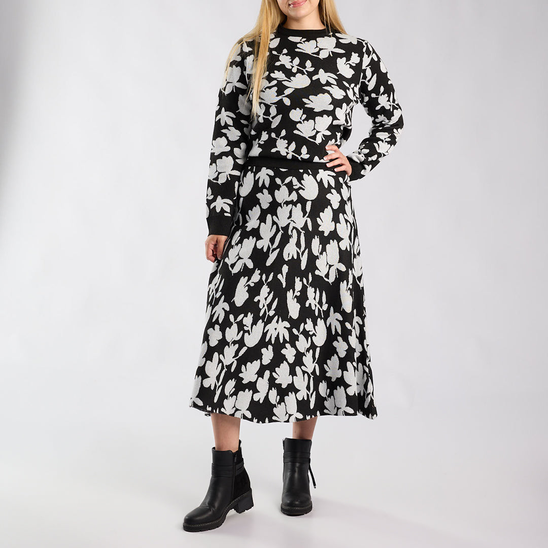 LDS KNIT SKIRT