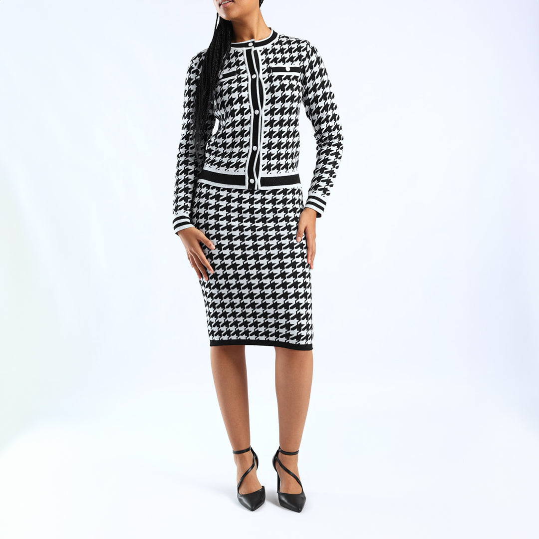 LDS LUREX CARDI