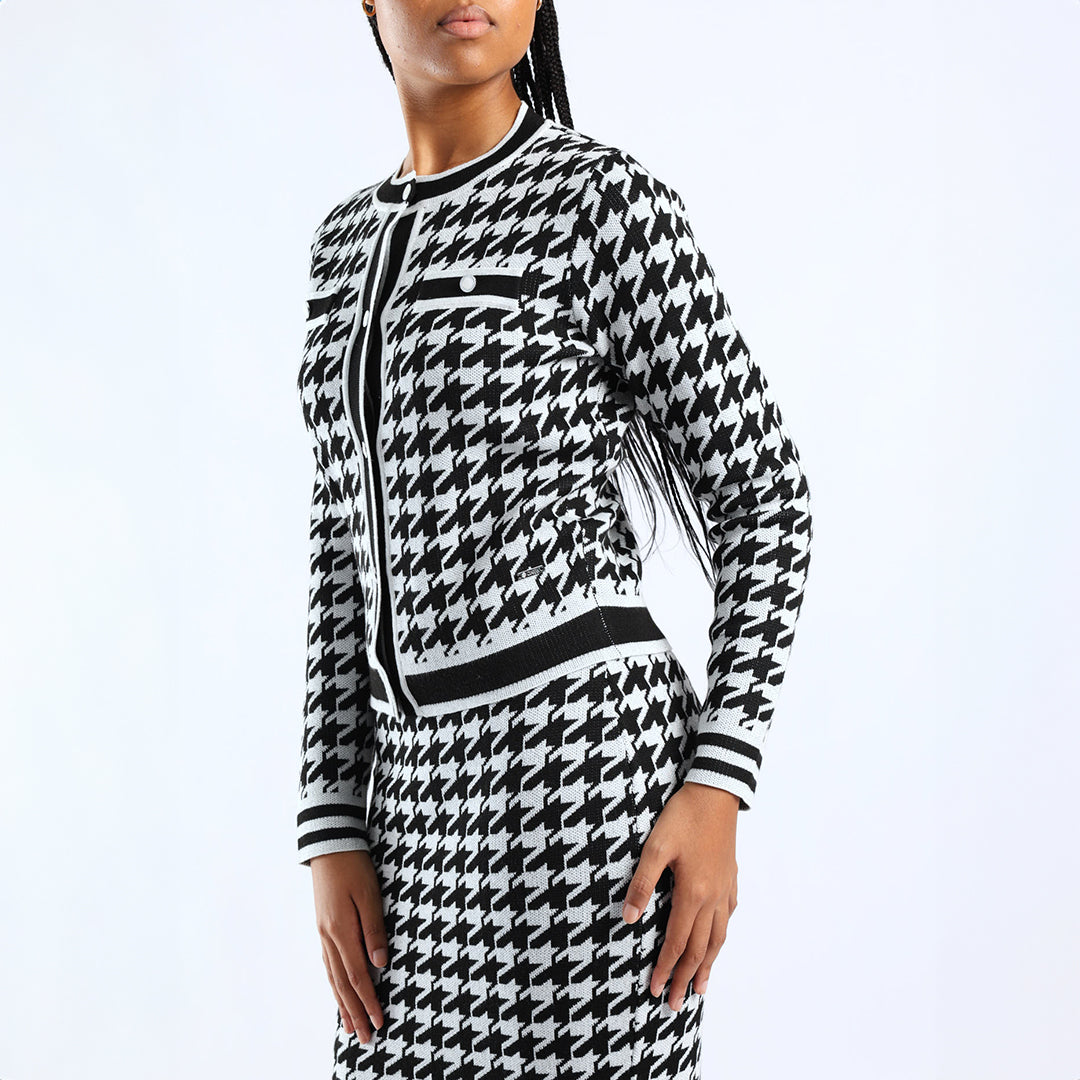 LDS LUREX CARDI