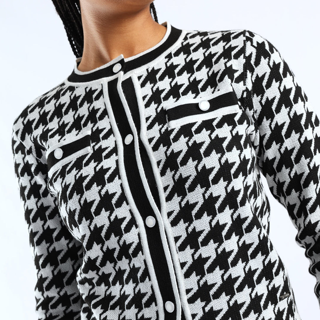 LDS LUREX CARDI