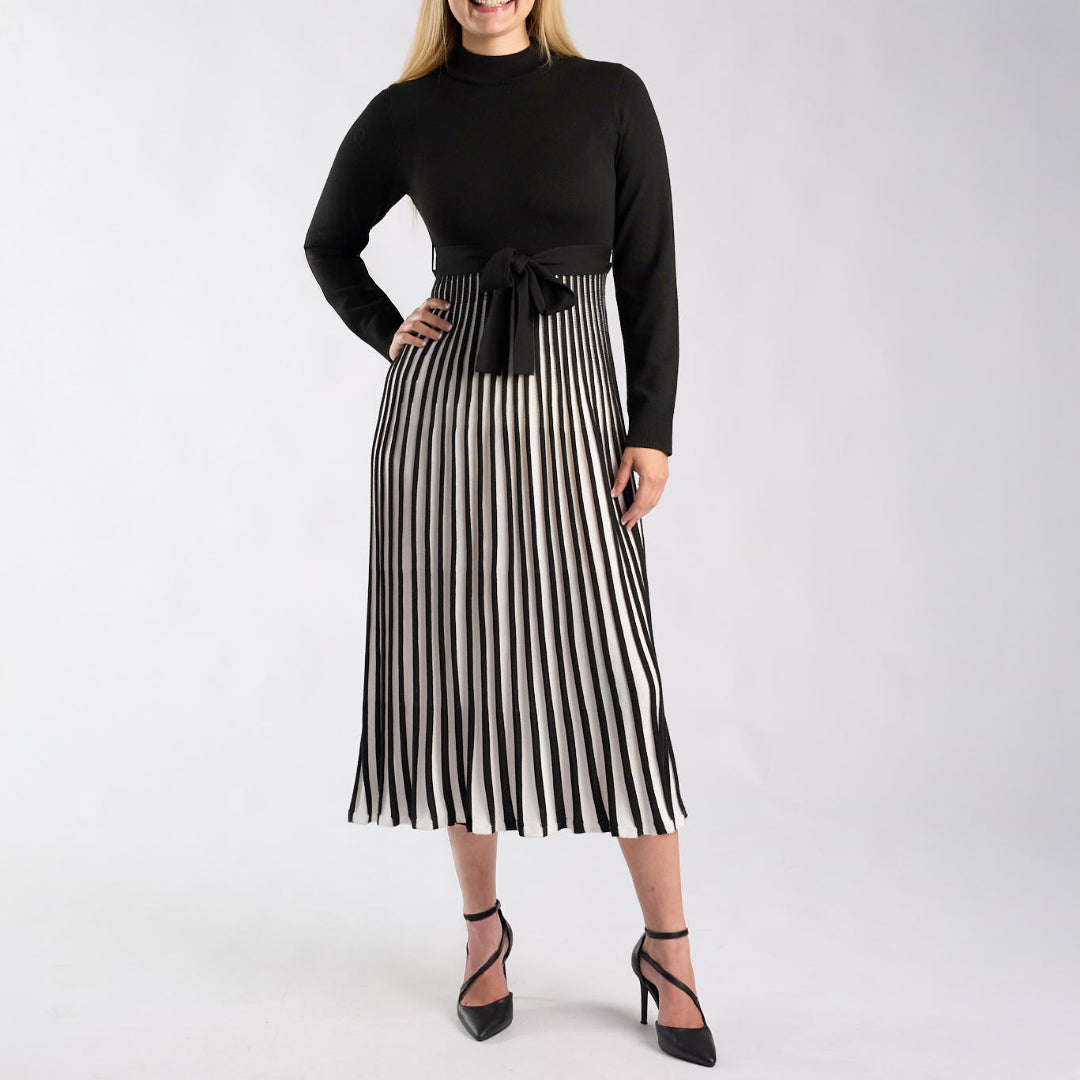 LDS TURTLE NECK DRESS