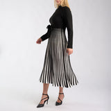 LDS TURTLE NECK DRESS