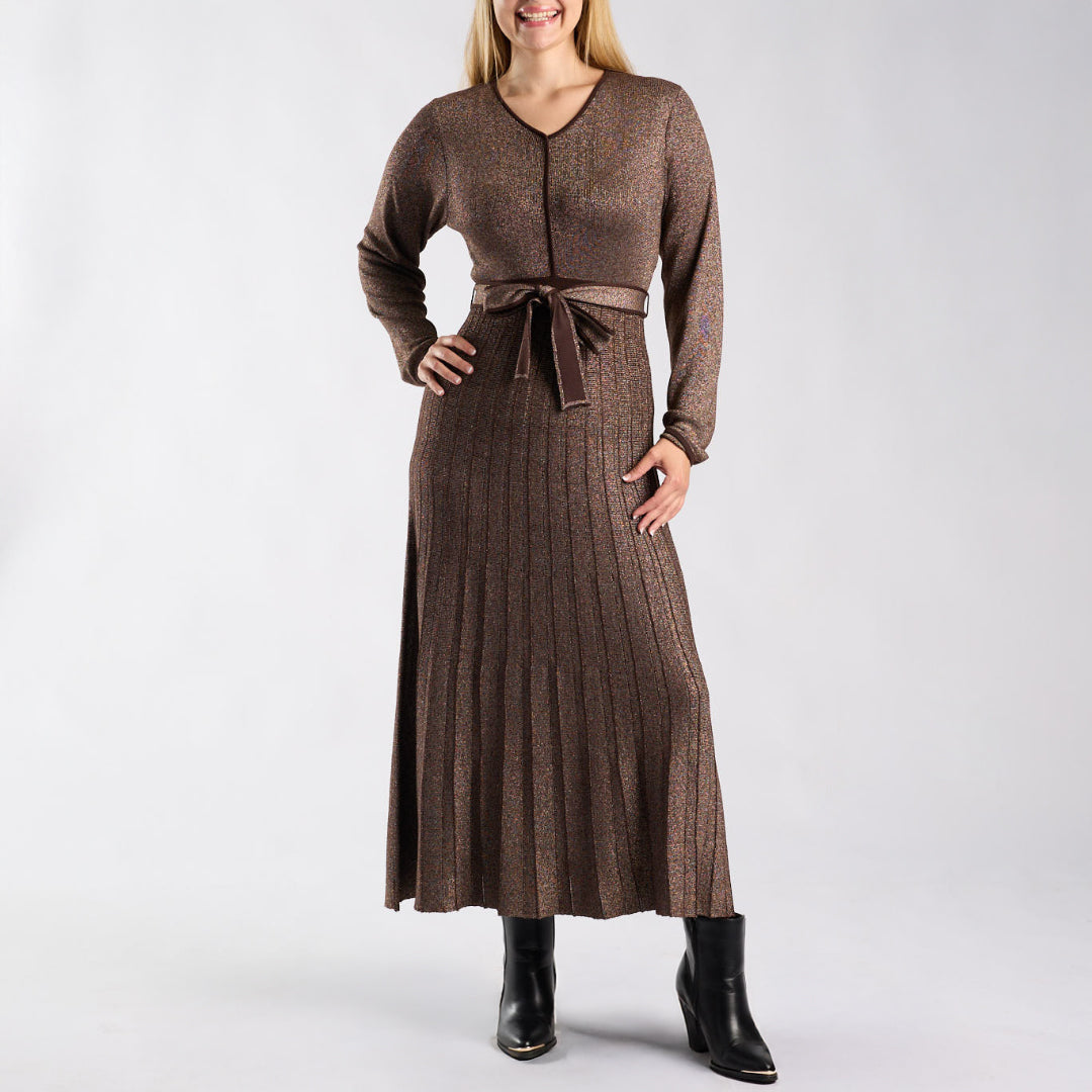 LADIES PLEATED DRESS