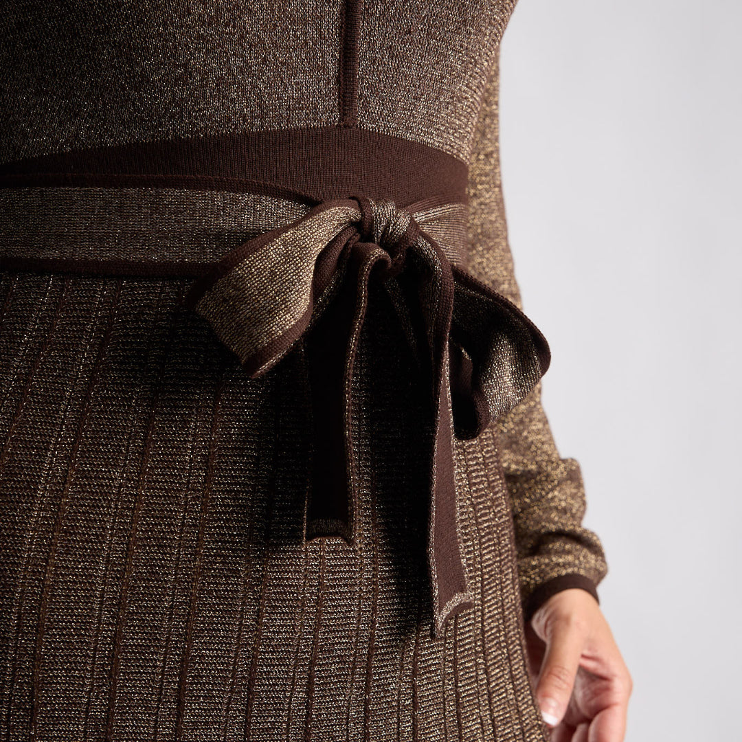 LADIES PLEATED DRESS
