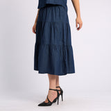 LT WASH BLUE SKIRT