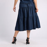 LT WASH BLUE SKIRT