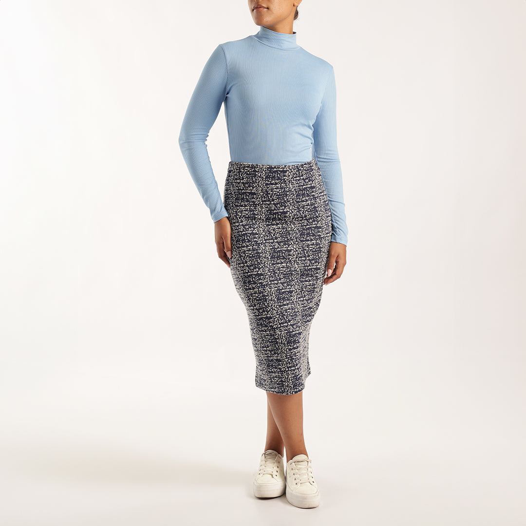 NAVY/WHITE SKIRT