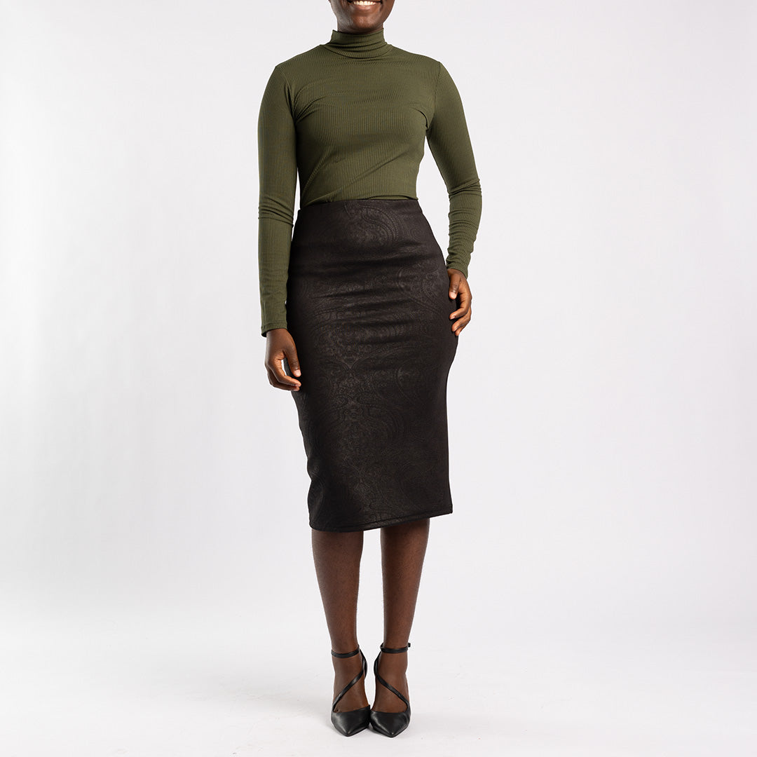 ALORA BLACK SKIRT