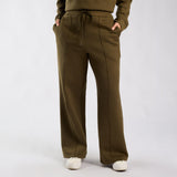 Olive Wide Leg Pants