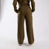 Olive Wide Leg Pants