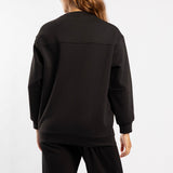 BLACK LONG SLEEVE SWEATER