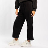 BLACK WIDE LEG PANT