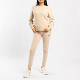 KHAKI LONG SLEEVE ROUND NECK JERSEY