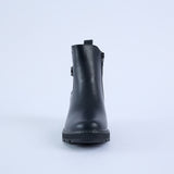 Ankle Boot.Gusset And O Ring Detail.