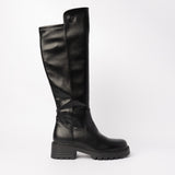 Velvet Ankle Boot.Silver Trim Details
