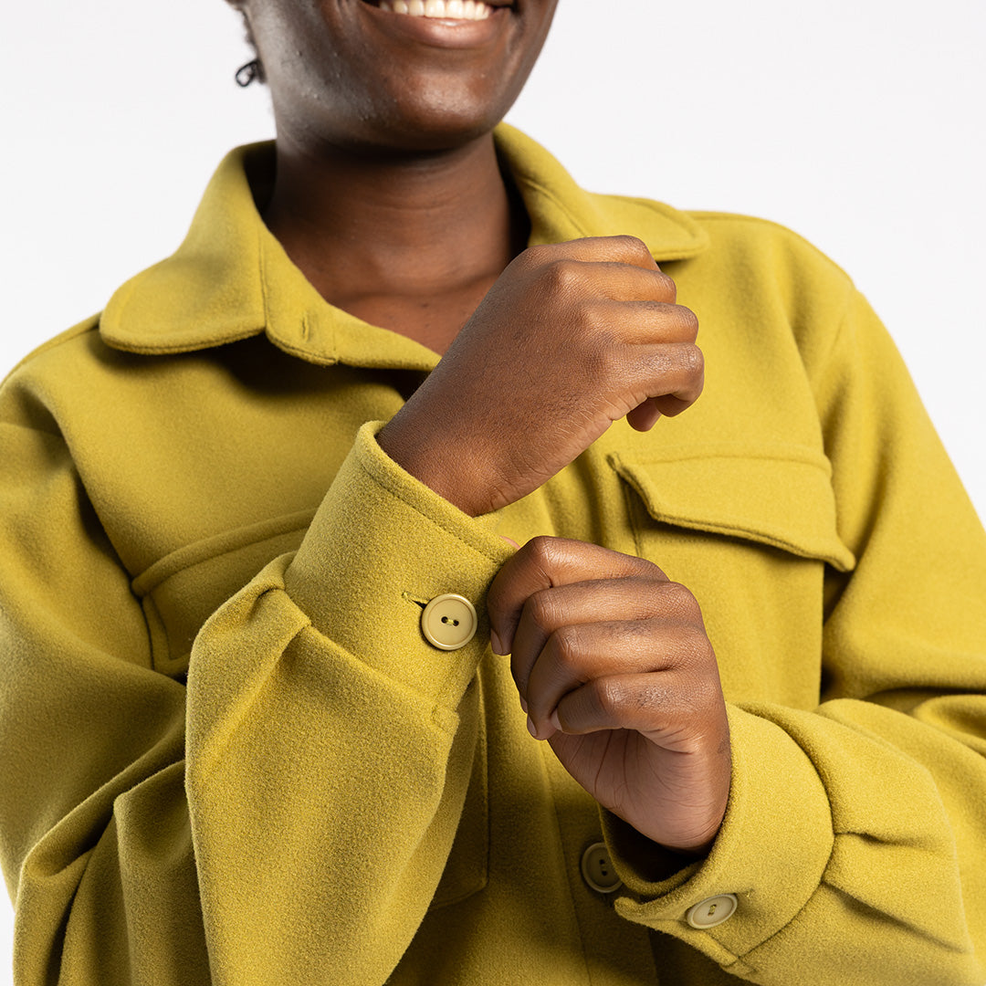 LADIES ALORA AVO LONG SLEEVE SHACKET