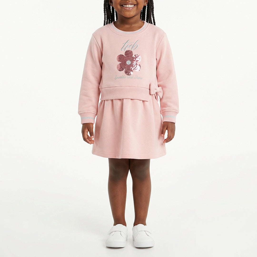 TRB GIRLS PINK DRESS