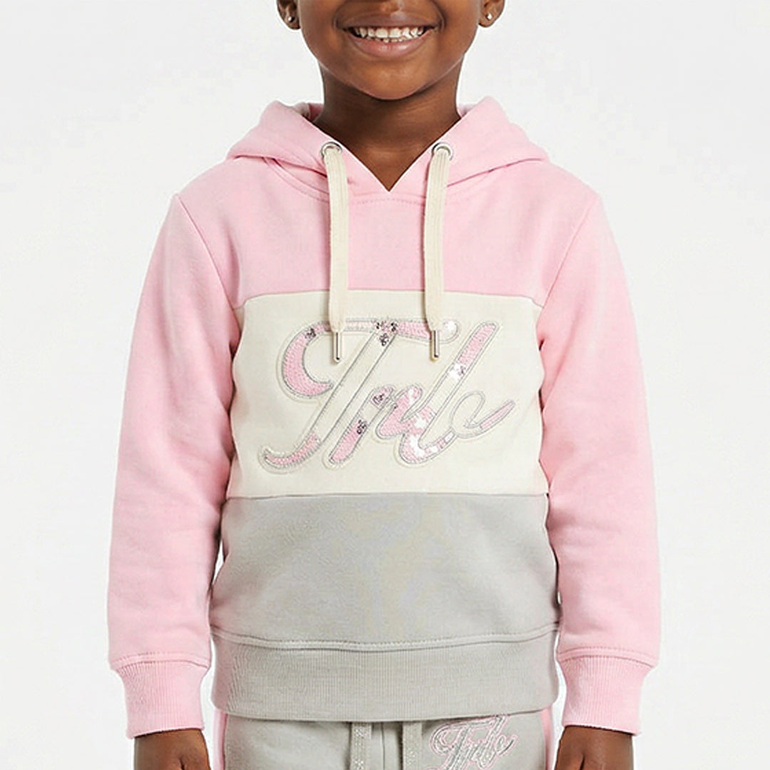 TRB GIRLS PINK/WHT TOP