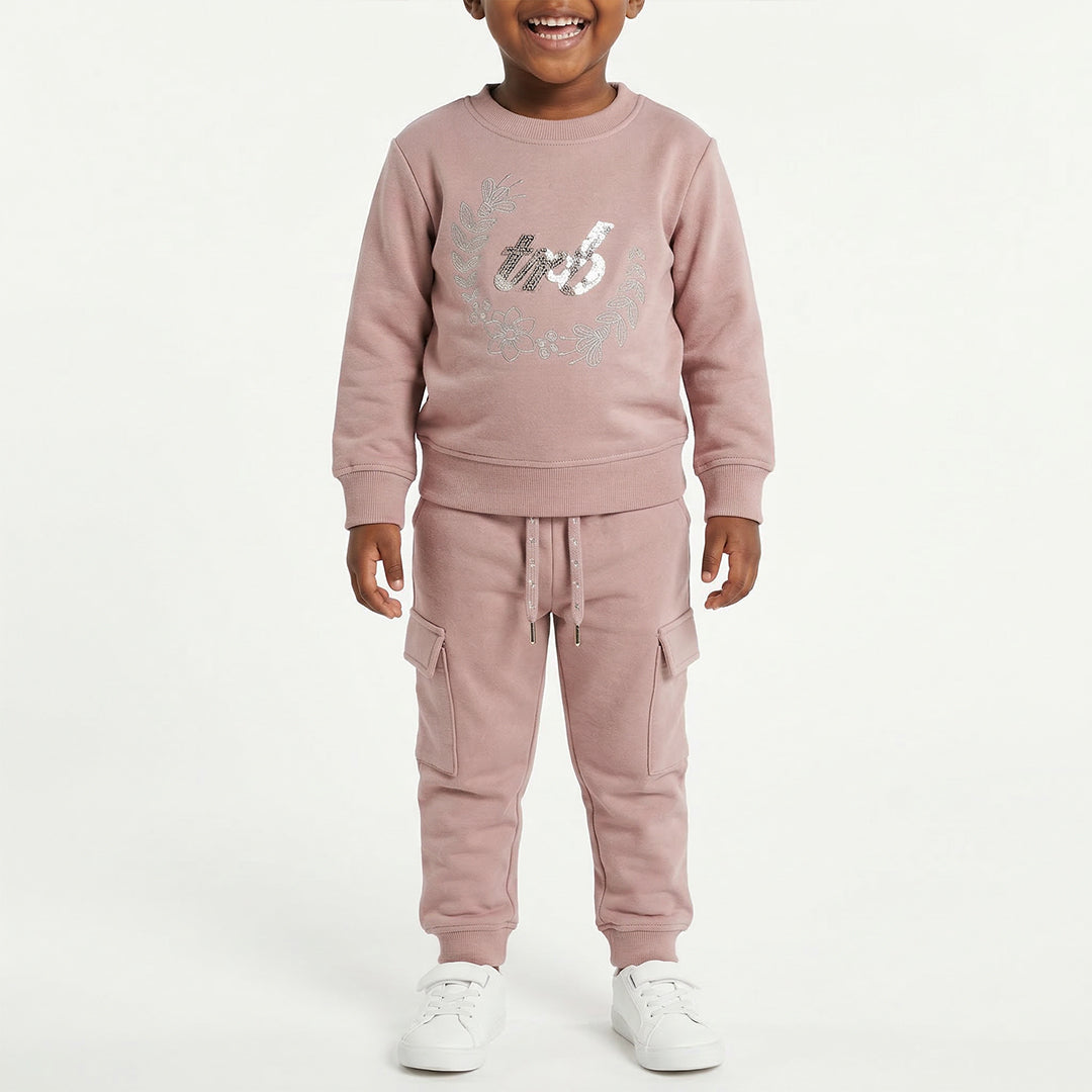 TRB GIRLS PINK SWEATER