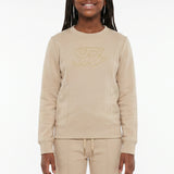 TRB GIRLS MOCCA SWEAT TOP