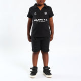 PRE-BOYS MODA BLACK JOHNNY COLLAR FOOTBALL GOLFER General Fashion Fusion