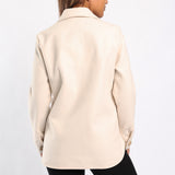 ALORA LADIES CREAM SHACKET