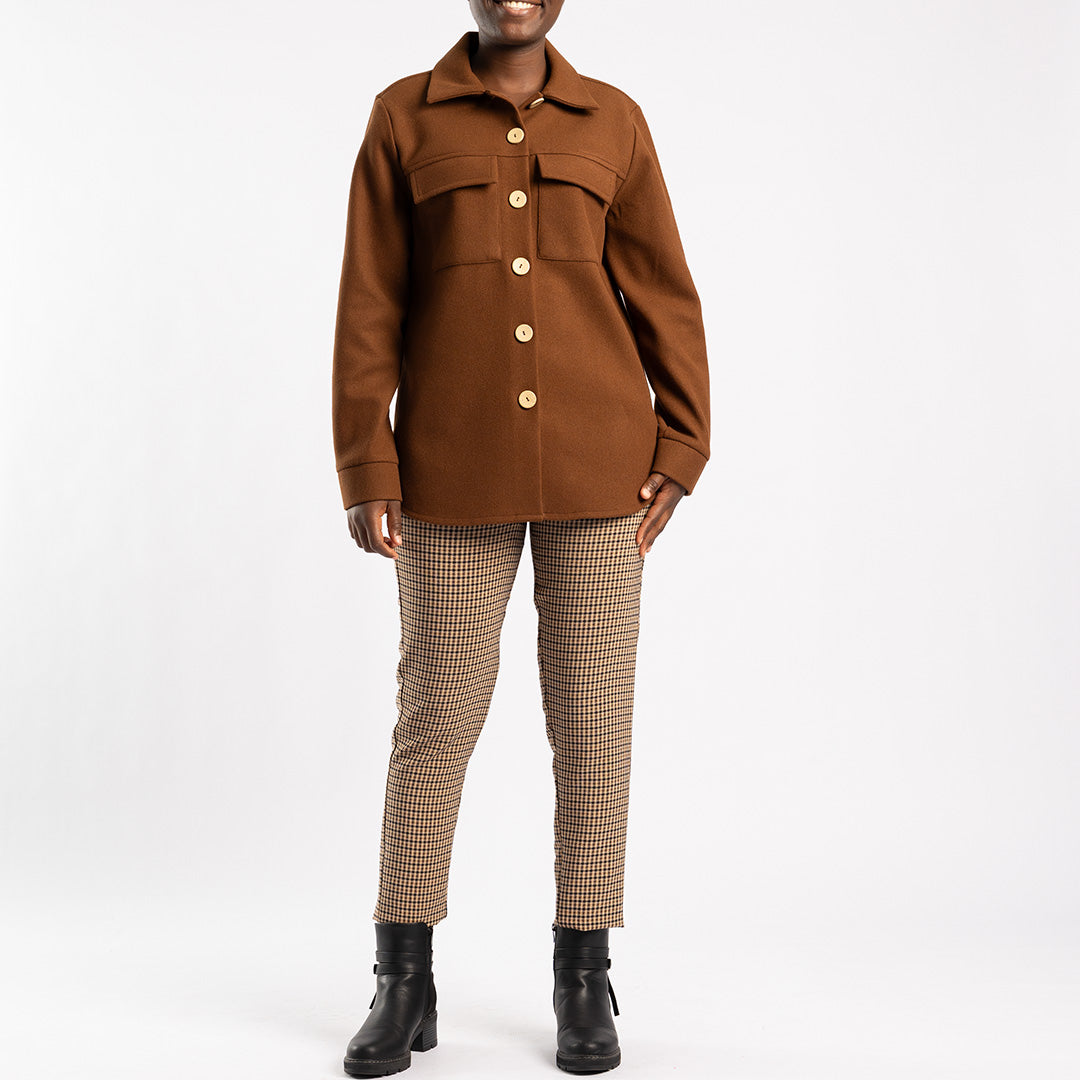 ALORA LADIES TOBACCO SHACKET