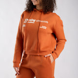 Rust Fashion Sweater