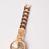 Twirled Diamante Strap Watch.