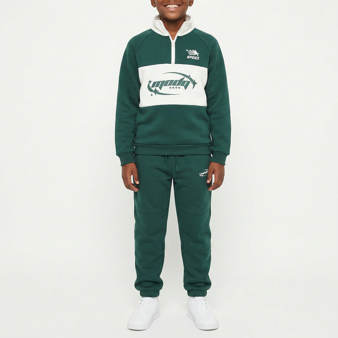 Green Fleece Sweater