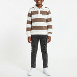 Printed Fleece Golfer