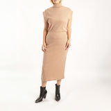 ALORA LADIES TAUPE SKIRT