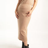 ALORA LADIES TAUPE SKIRT