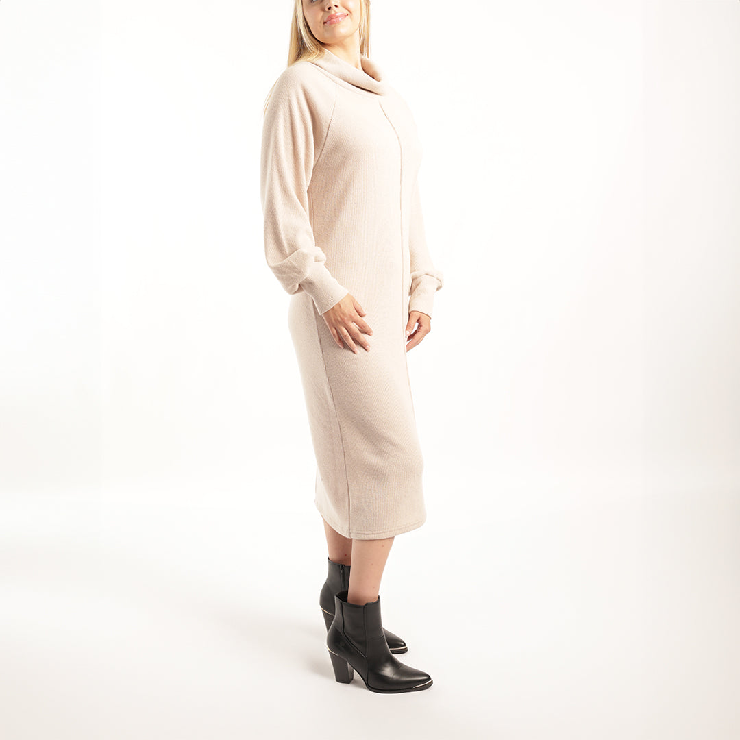 ALORA LADIES CREAM DRESS