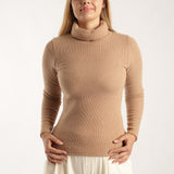 ALORA LADIES TAUPE TOP