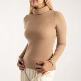 ALORA LADIES TAUPE TOP