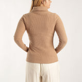 ALORA LADIES TAUPE TOP