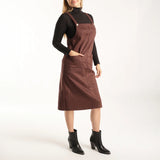 ALORA LADIES CHOC PINAFORE