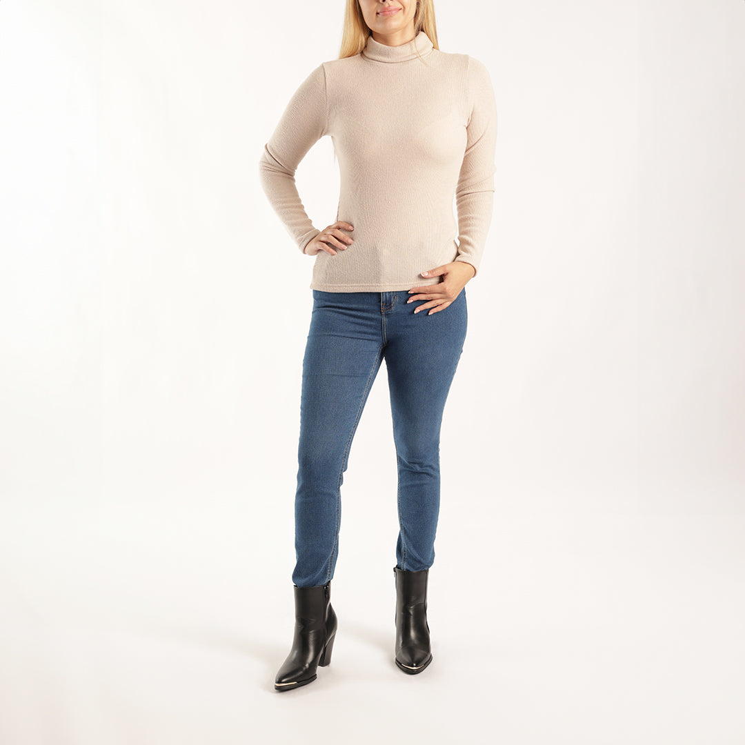 ALORA LADIES CREAM TOP