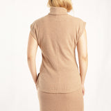 ALORA LADIES TAUPE TOP