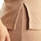 ALORA LADIES TAUPE TOP