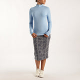 ALORA LADIES BLUE TOP