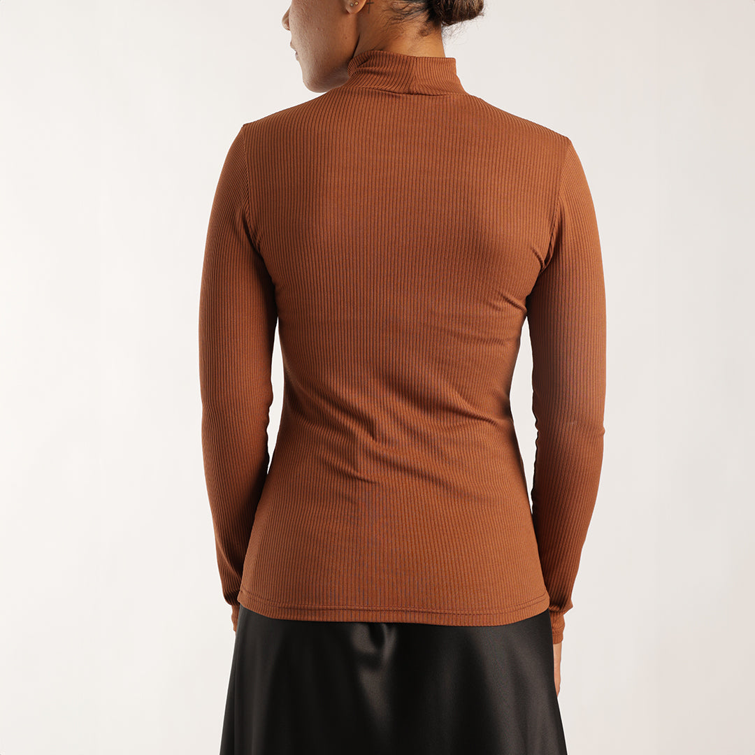 ALORA LADIES MOCCA TOP