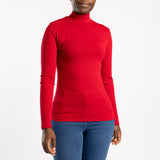 ALORA LADIES RED TOP