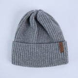 Jacquard Ribbed Beanie