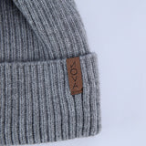 Jacquard Ribbed Beanie